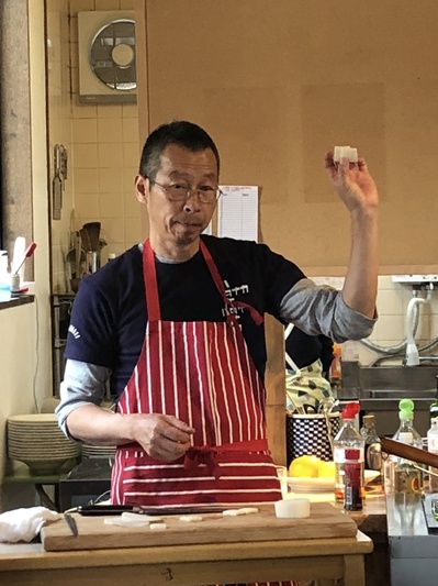 三好の田中稔先生の旬野菜のお料理教室