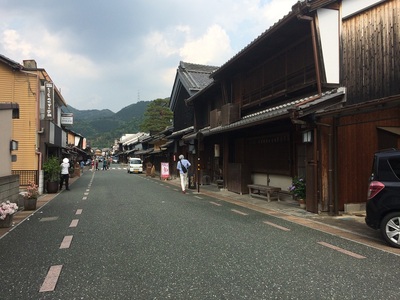 美濃市のうだつの上がる町並み