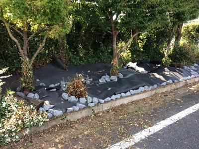 愛知県江南市の庭、ＤＩＹ，改造