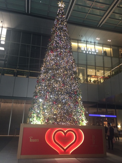 名古屋駅のクリスマスイルミネーション、2017年