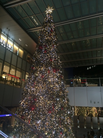 名古屋駅のクリスマスイルミネーション、2017年