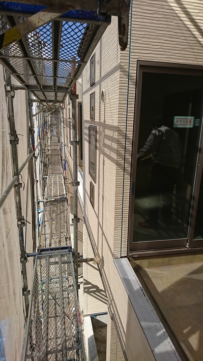 一宮市の共同住宅　内部下地確認