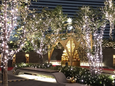 名古屋駅のクリスマスイルミネーション　2018　大名古屋ビルヂング　スカイガーデン