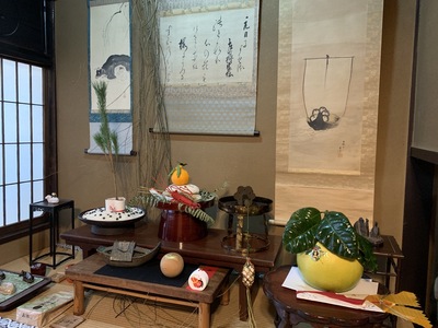 初釜　名古屋市　神谷宗ちょう先生